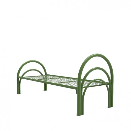 Односпальные, полуторные и двуспальные металлические кровати