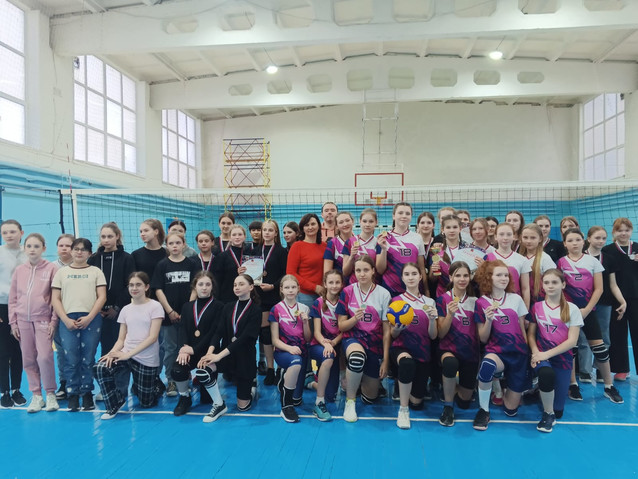 Соревнования по волейболу среди девушек 2009г.р и моложе
