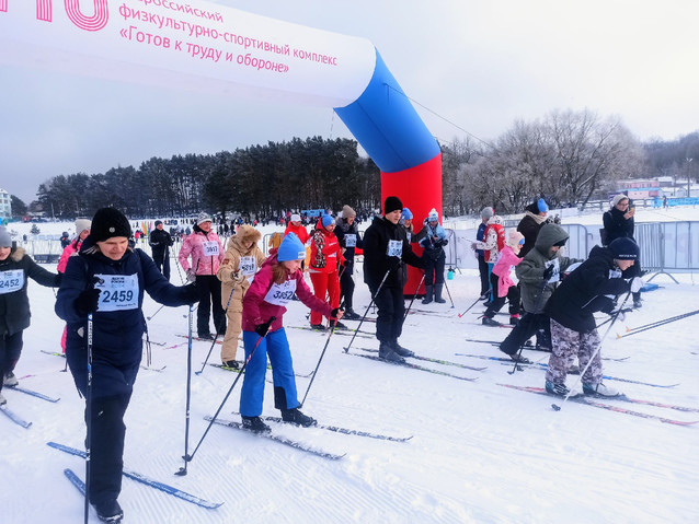 ГТО на главном массовом старте зимы в Калужской области
