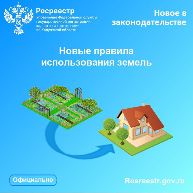 Росреестр разъяснил калужанам новые правила использования земель